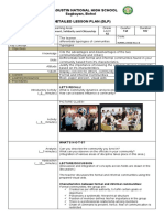 San Agustin National High School Sagbayan, Bohol Detailed Lesson Plan (DLP)