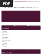 IoTBased Solar Power Monitoring