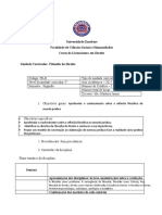 Plano Tematico de Filosofia Do Direito 21