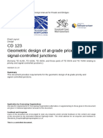 CD 123 Geometric Design of At-Grade Priority and Signal-Controlled Junctions Version 2.1.0