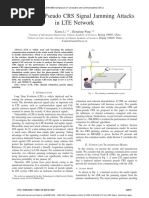 A Study On Pseudo CRS Signal Jamming Attacks in LTE Network