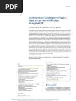 Traitements Des Syndromes Coronaires Aigus Avec Et Sans Sus-Décalage Du Segment ST