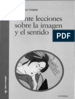 GAUTHIER, G. Veinte Lecciones Sobre La Imagen y El Sentido (Gauthier)