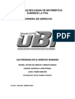 U.B.I Subsede La Paz