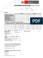 Ficha Diagnostica Del Estudiante