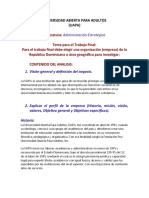 Guia Del Trabajo Final de Adminitracion Estrateguica