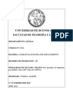 LITERATURA EUROPEA DEL RENACIMIENTO CIORDIA - Docx