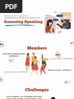 Assessing Speaking