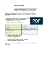 Fuente de Poder de 500W PDF