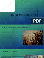 La Independencia de Guatemala