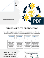 Mejoramiento de Procesos