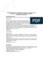 Proforma de Tour Cajamarca Raimondi