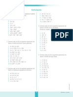 Ficha Factorización