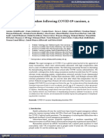 Demyelinating Disorders Following COVID-19 Vaccines, A VAERS-based Study