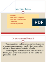 Cancerul Bucal Proiect