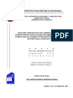 261 - Analisis Comparativo de Una Linea de Conduccion de Agua Potable en Asbesto-Cemento y en Acero para El Acueducto de Sust