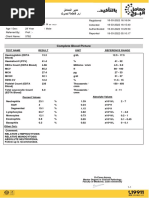 Complete Blood Picture: Master Degree in Clinical Pathology, Faculty of Medicine, Cairo University DR - Enas Azzazy