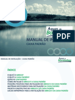 Manual de Instalação Caixa Padrão