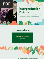 Interpretacion Poetica (La Bailarina)