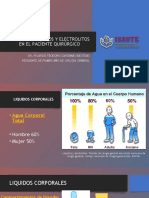 Manejo de Líquidos y Electrolitos en El Paciente QX