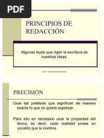 Principios de Redaccion