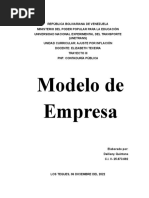 Modelo de Empresa - Deiliany Quintana