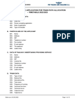 Polish Railway Timetable Info PDF