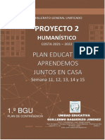 1er Bgu Proyecto2 Humanistico