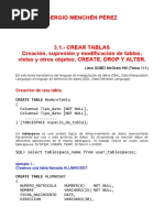 3.1. - Crear Tablas (Sergio) .Odt