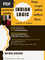 Indian Logic