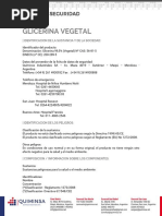 Glicerina Vegetal Ficha de Seguridad1