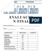 Examen Seleccion de Escolta