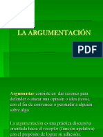 Presentacion La Argumentacion