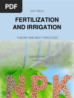 Fertilization and Irrigation Table of Contents