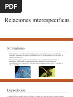 Relaciones Interespecificas