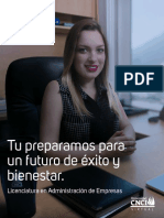 Tu Preparamos para Un Futuro de Éxito y Bienestar.: Licenciatura en Administración de Empresas