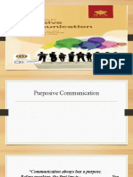 Purposive Communication