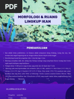 Morfologi & Ruang Lingkup Ikan