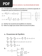 Practica Ecuaciones de Equilibrio en Contorno - Ley Generalizada de Hooke