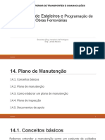 Aula 14-Organizacao de Estaleiros e Programacao de Obras Ferroviarias