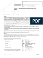 Epinephrine Versus Dopamine in Neonatal Septic Shock - A Double-Blind PDF