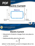 Physics 2 Current Ohms - Law Resistance Student PDF