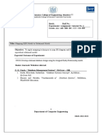 Exp 2 Mapping EER To Relational Model Updated