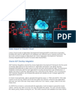 Data Import in Oracle Cloud - ADFDI and FBDI
