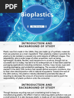 Bioplastics S.I.P by Group E