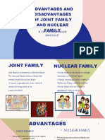 Advantages and Disadvantages of Joint Family and Nuclear