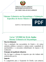 Apresentação Do Sistema Fiscal Moçambicano