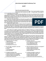 AUEPT Sample Test 2 PDF