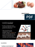 Clase 6 Proteinas 2022 y Taller