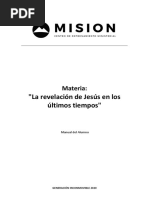 LA REVELACIÓN DE JESÚS EN LOS ÚLTIMOS TIEMPOS - Mariano Sennewald PDF